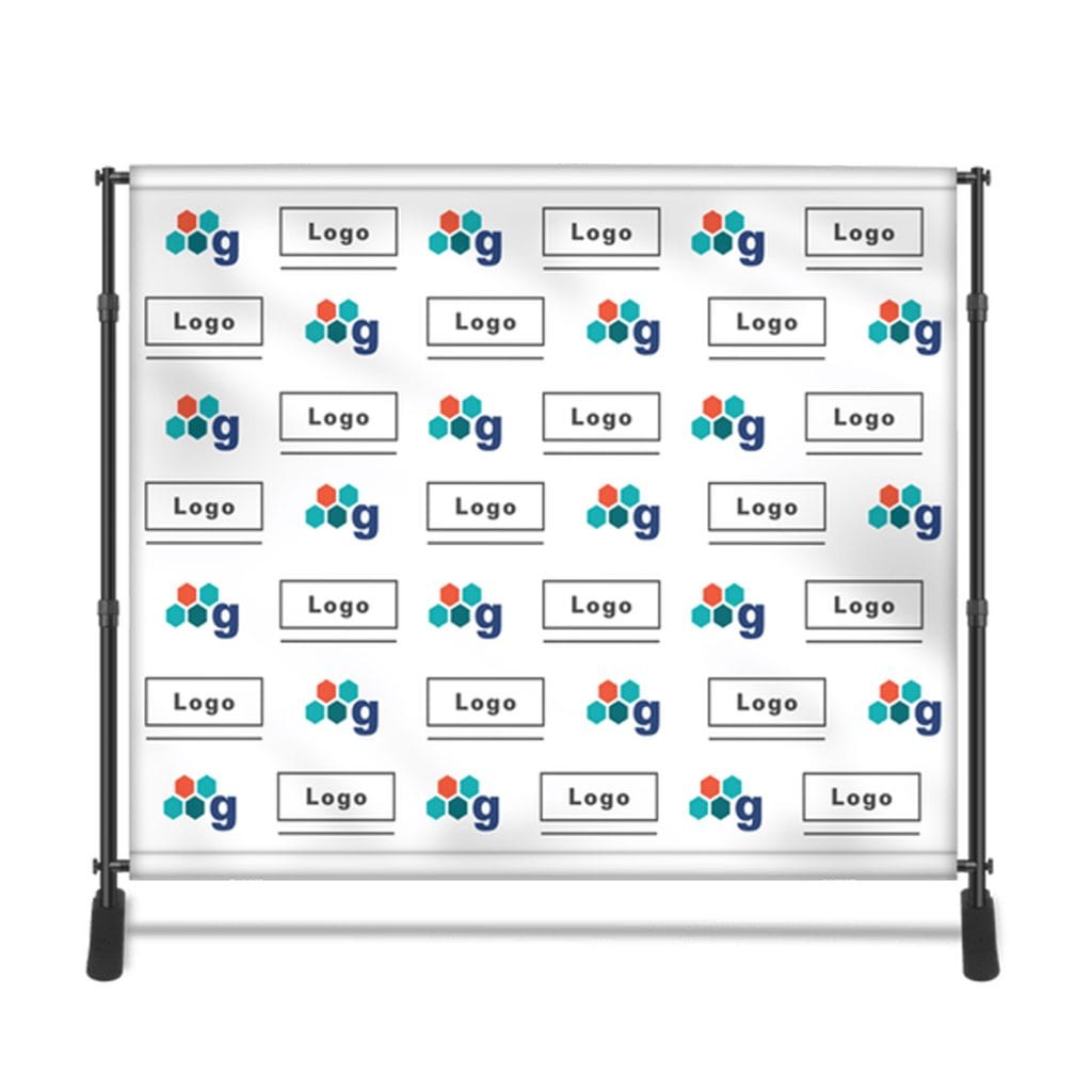 Backdrop Banner with Print Logos for Special Events LA Print & Design