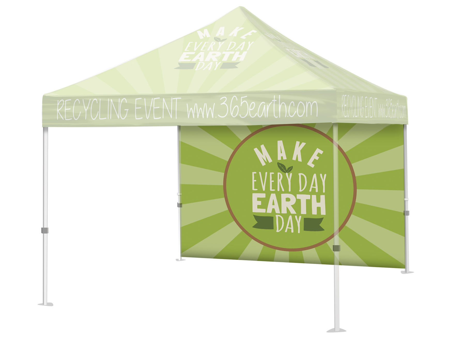 Design your own 10x10 Tent Cover. Add your logo, colors and info.