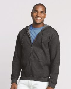 Gildan - Full-Zip Hoodie Sweatshirt - 18600